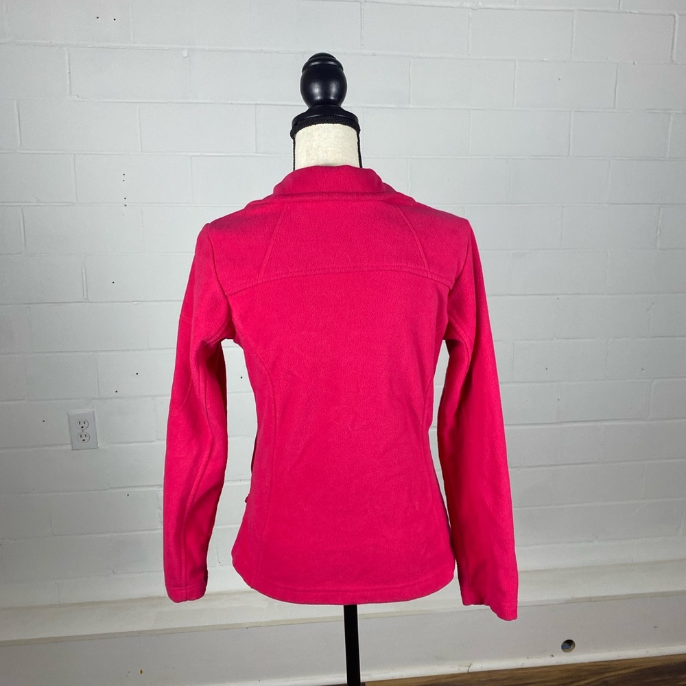 Columbia Women's Vibrant Pink Fleece Jacket - Picture 4 of 6